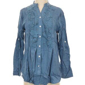 NWT Coeur De Vague Size S long sleeve blouse